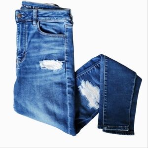 American Eagle Super High Rise Jegging Size 8 Long
